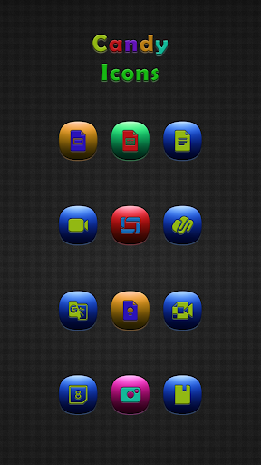 Candy Icon Pack Screen 2