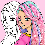 Cover Image of Tải xuống Coloring Princesses  APK