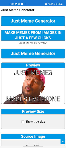 Just Memes Screen 3