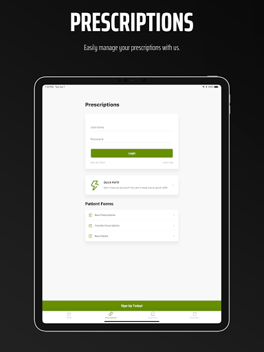 Tanner Retail Pharmacy Screenshot