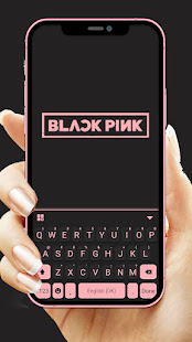 Black Pink Blink Keyboard Background 6.0.1228_10 APK screenshots 1