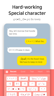 Deco Keyboard - emoji, fonts Screenshot