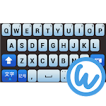 Cover Image of ダウンロード CobaltBlue keyboard image  APK