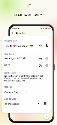 Android application To-Do Notes screenshort