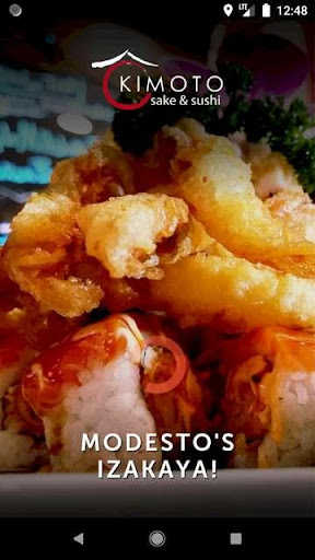 Android application Kimoto Sake and Sushi screenshort