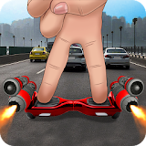 Drive Hoverboard 3D In City icon