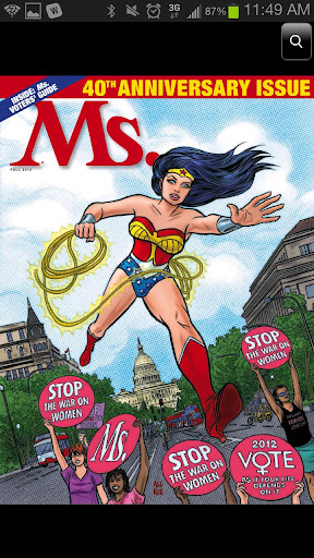 Android application Ms. Magazine screenshort