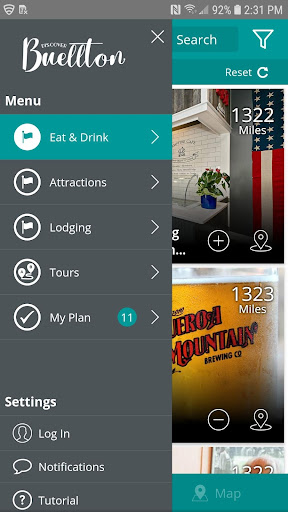 Android application Discover Buellton CA screenshort