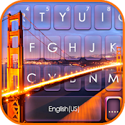 Usa Golden Gate Bridge Keyboard Theme