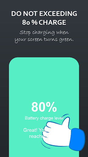 Android application Alarm Battery (80%) screenshort
