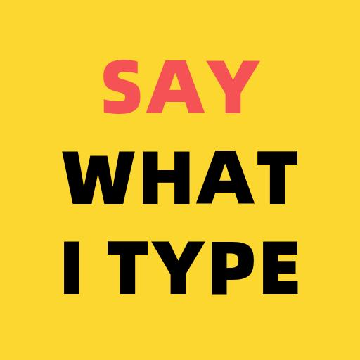 Say What I Type logo