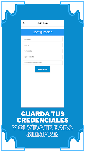 nbTickets Screen 2
