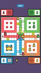 Ludo Dice King: 1 2 3 4 Player
