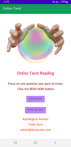 Online Tarot Screen 3