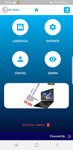 Pc Rent Screen 2