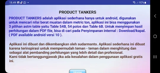 Product Tankers 9W