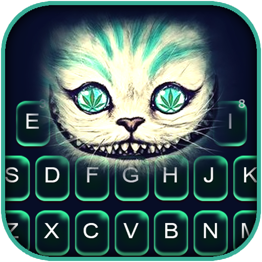High Cat Smile Keyboard Theme  Icon