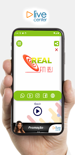 Android application Real FM 89.1 screenshort