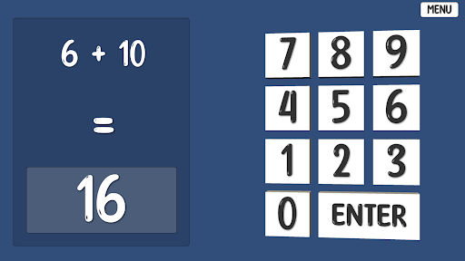 Android application Super Simple Firework Maths screenshort