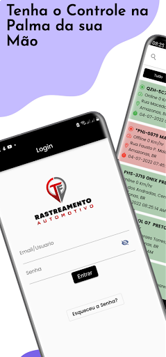 Android application TF Rastreamento screenshort
