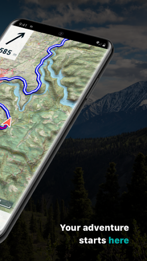 TwoNav: GPS Maps & Routes Screen 2