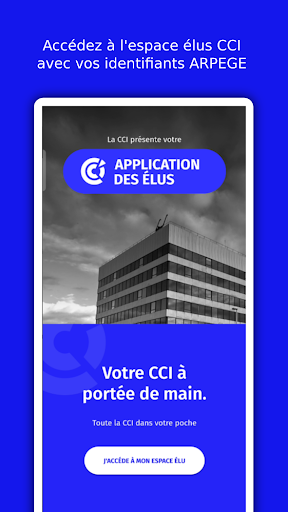 Android application Élus CCI Marne Ardennes screenshort