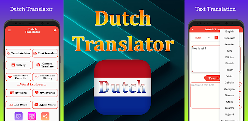 Android application Dutch Translator screenshort
