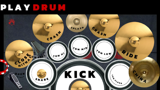Android application PLAY DRUM: Virtual Drums screenshort