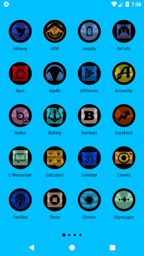 Oreo Icon Pack Screen 2