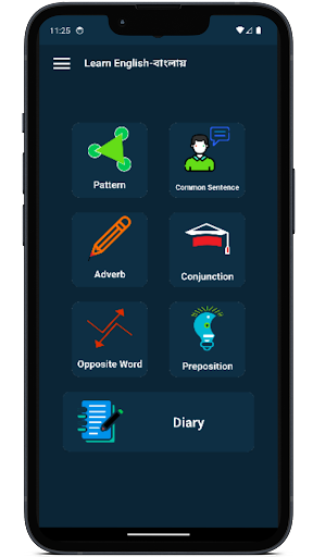Android application Learn English - বাংলায় screenshort