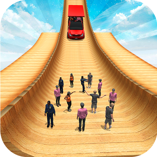 Mega Ramp Car Jumping Games 3D logo
