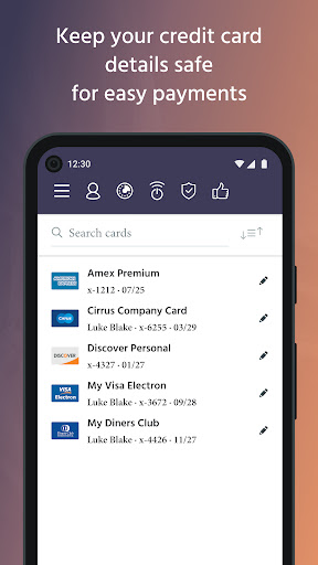 Screenshot of PassWatch -  Password Manager