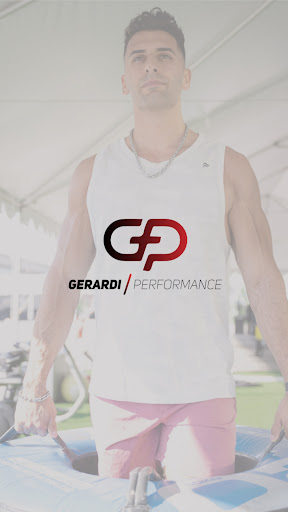 Android application Gerardi Performance App screenshort