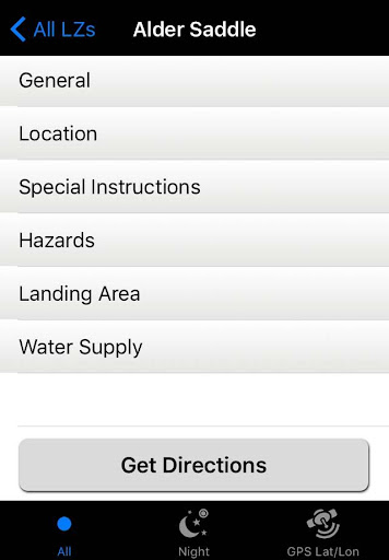 USFS – Pacific Southwest LZs