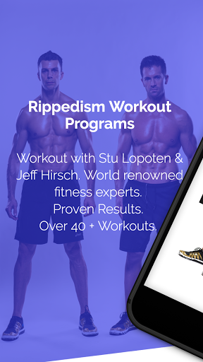 Android application XFA Fitness - Rippedism screenshort