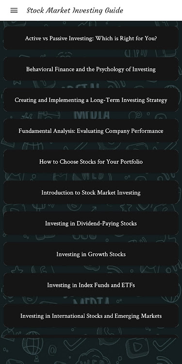 Stock Market Investing Guide - 1.2 - (Android)