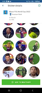Messi Animated Stickers