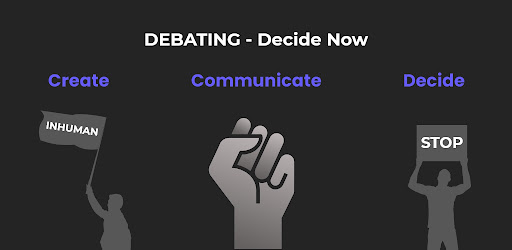 Android application Debating - Decide NOW screenshort