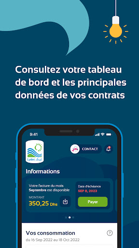 Android application Lydec 7/24 screenshort