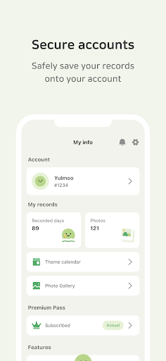 Screenshot of DailyBean: Simplest Journal