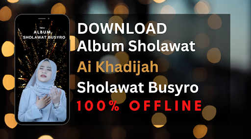 Android application sholawat busyro screenshort