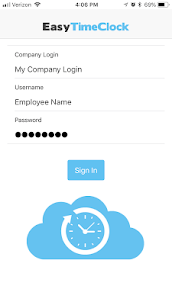 Easy Time Clock- Latest version for Android 1