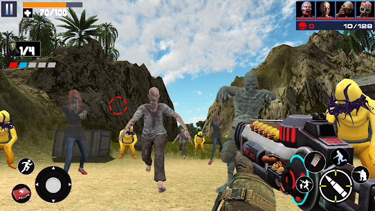 Zombie Hunter Sniper Shooting MOD APK (GOD MODE) 7