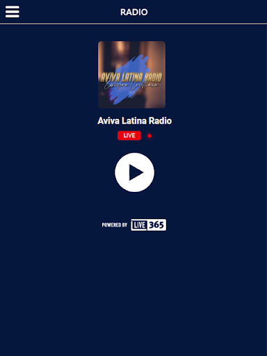 Android application Aviva Latina Radio screenshort