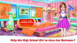 screenshot of Highschool Girl House Cleaning