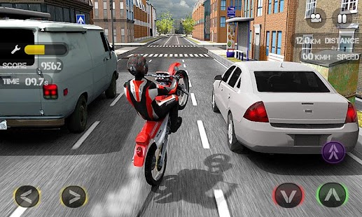 Race the Traffic Moto Screenshot