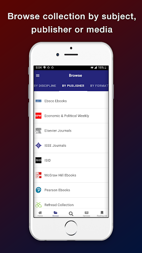 JCBOSEUST eLibrary Screen 3