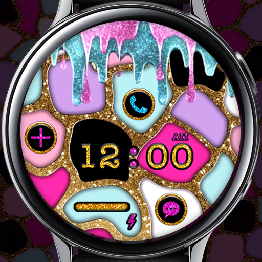 Glitter Melting Pattern_Watchf logo