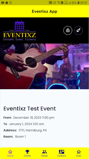 Eventixz Screen 3