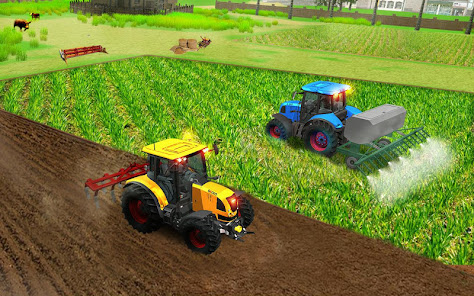 Captura de Pantalla 12 tractor cosechadora agricultor android